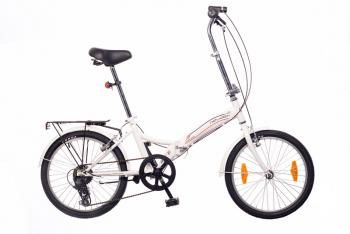 Folding City uni fehér/fekete-piros 1.Kép