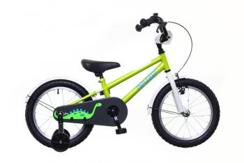 BMX 16 fiú zöld/fehér-kék 1.Kép