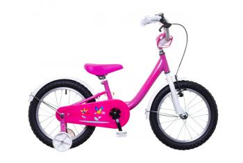 BMX 16 lány rózsaszín/fehér-pink 1.Kép