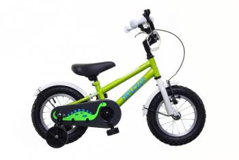 BMX 12 fiú zöld/fehér-kék 1.Kép